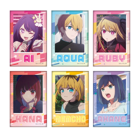『【推しの子】』スクエア缶バッジ(6個入)BOX